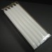 Box of 10 x 30cm White Stearin Classic Dinner Candles